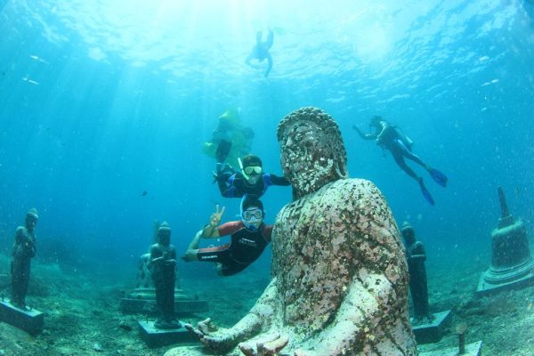 nusa lembongan diving budha