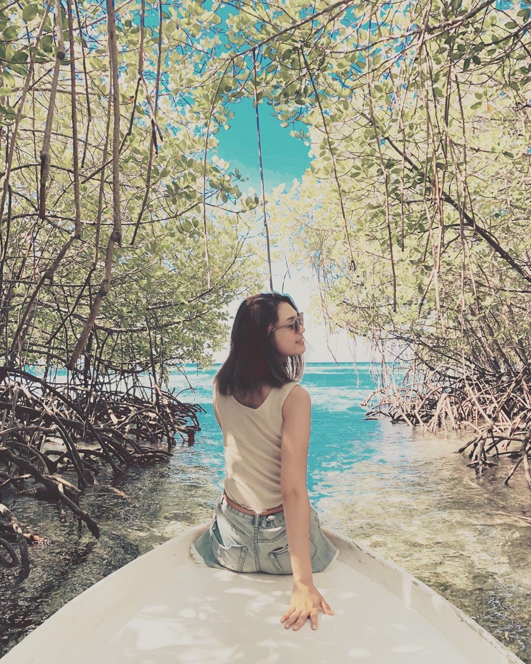 mangrove forest at nusa lembongan